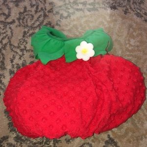 Infant/Toddler Halloween strawberry costume